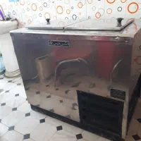 یخچال ویترینی شیشه خم یلدا1.5ق80