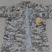 لباس نظامی دیجیتال خاکی سپاه یقه عملیاتی