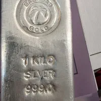 شمش نقره ۱کیلویی