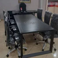 مبلمان اداری کنفرانسی صندلی نیم ست|دفتر کار|رشت, آزادگان|دیوار