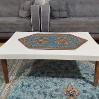 مبل ۸نفره کارکردهو سه عدد عسلی|مبلمان خانگی و میز عسلی|جوانرود, |دیوار