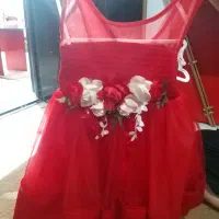 لباس دخترانه از نوزادی تا ۴ سال نو در حد نو