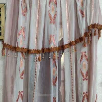 ۲ تا پرده اتاق در حد نو