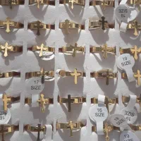 انگشترصلیب استیل