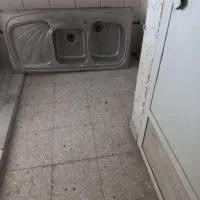 سینک استیل ۱۲۰ دو لگن