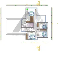 طراحی پلان معماری ساختمان