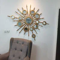 تابلو آینه کاری بسیار شیک|تابلو، نقاشی، عکس|قائم‌شهر, |دیوار