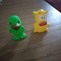 عروسک های داخل حمام سوت سوتکی