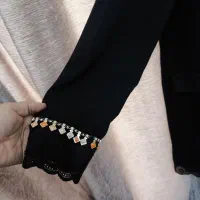 مانتوی مشکی مجلسی، سایز۴۲ و۴۴