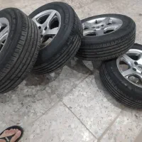 رینگ و لاستیک نو|قطعات یدکی و لوازم جانبی|کرج, باغستان|دیوار