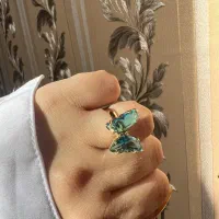 انگشتر پروانه آبی