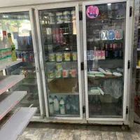 لوازم و یخچال های مغازه سوپرمارکت