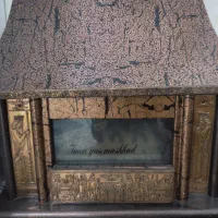 بخاری شومینه ای نو بدون حتی یکبار استفاده