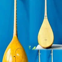 دوتار زیبا و با کیفیت|سازهای سنتی|شیروان (خراسان), |دیوار