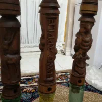 قلیان چوب گردو نو واستفاده نشده|صنایع دستی و سایر لوازم تزئینی|بندرعباس, |دیوار