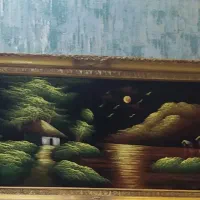 تابلو|تابلو، نقاشی، عکس|قم, باغ کرباسی|دیوار