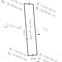 زمین-تجاری-با-پروانه2ط-و-سند-بابوکان