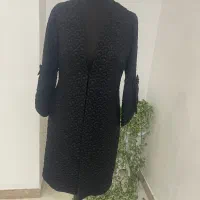 مانتوی مجلسی پاییزی ژاکارت در حد نو سایز ۳۸