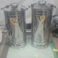 سماورهای ۲۰۰،۱۵۰و۲۵۰ لیتری بزرگ هیئتی استیل