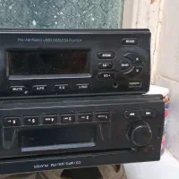 دوعدد ظبط فابریکی یکی سی دی خور یکی فلش خور