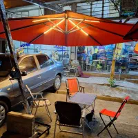 چترقطر 4 پایه کنار چادر کد268