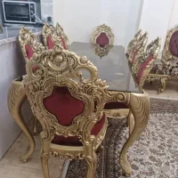 مبلمان ۹ نفره و ناهار خوری ۸ نفره