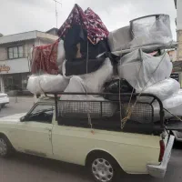 باربری وانت بار اسباب کشی منزل با کارگر قیمت مناسب|خدمات حمل و نقل|رشت, انصاری|دیوار