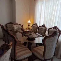 مبل و میز ناهار خوری در حد نو