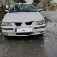 خودروی سمند سفید