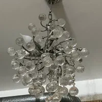 لوستر تمام کریستال|لوستر و چراغ آویز|تهران, سلسبیل شمالی|دیوار