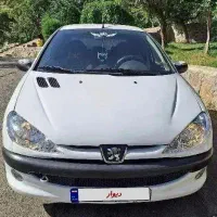 پژو ۲۰۶ تیپ ۲ مدل ۸۸ . مالچه کارمندی|خودرو سواری و وانت|سنندج, |دیوار