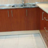 سه متر وهشتاد سانتیمتر کابینتmdfسالم با هود و سینک|آب‌چکان و نظم‌دهنده ظروف|کرمانشاه, |دیوار