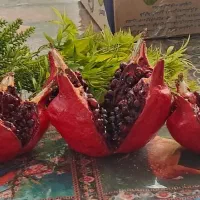 فروش تکی و عمده انار دکوری شب یلدا چهار قاچ|صنایع دستی و سایر لوازم تزئینی|تهران, خانی آباد نو شمالی|دیوار
