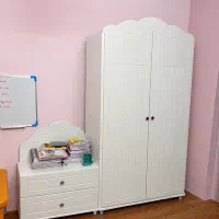 سرویس خواب کودک ( تخت  کمد میز تحریر پاتختی)