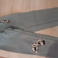 شلوار جین طرح دار