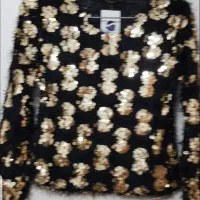 بلوز پولکی مجلسی نو|لباس|بابل, |دیوار