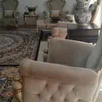 یه دست مبل شیک تمیز ۶نفره|مبلمان خانگی و میز عسلی|ماهدشت, |دیوار