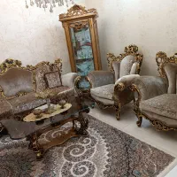 سرویس مبلمان سلطنتی به همراه میز غذاخوری