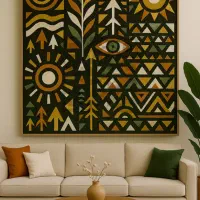 تابلو نقاشی کوبیسم ، بوهو، دکوراسیون داخلی خاص|تابلو، نقاشی، عکس|تهران, پاسداران|دیوار