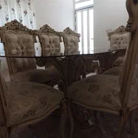 ناهار خوری ۸ نفره|میز و صندلی غذاخوری|گنبد کاووس, |دیوار