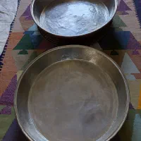 ظروف مسی قدیمی|کلکسیون اشیاء عتیقه|گرمی, |دیوار