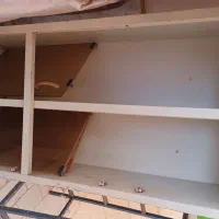 کابینت ویترینی درشیشه ای دودی شیک