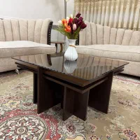 میز جلو مبلی به همراه ۴ عدد عسلی