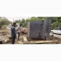 کوره زغال 2 تنی تمیز|ابزارآلات|اهواز, سپیدار|دیوار