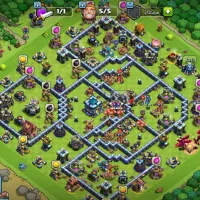 اکانت کلش باهم 1ملیون