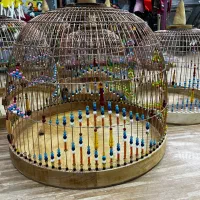 قفس چوبی دست باف|لوازم جانبی حیوانات|یزد, |دیوار