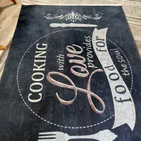 قالی آشپز خونه قیمت 1ملیون رنگ سورمه ای