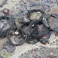 چند تا سیم سیار با سه راهی وکابل