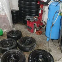 لاستیک ۱۴ رینگ ۱۵ لاستیک ۱۵ رینگ ۱۴ پژو 405 206