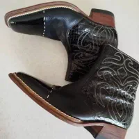 پوتین مردانه تمام چرم تبریز|کیف، کفش، کمربند|رشت, یخسازی|دیوار